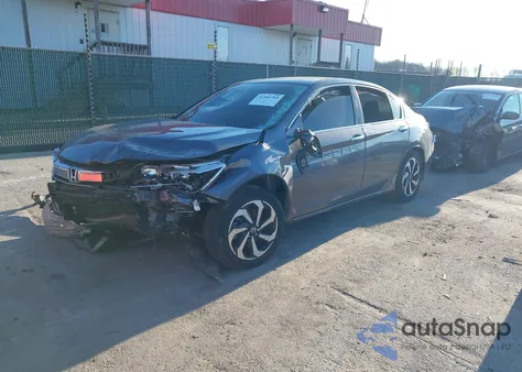 2016 Honda Accord Ex-L from USA, damaged, VIN 1HGCR2F85GA033402